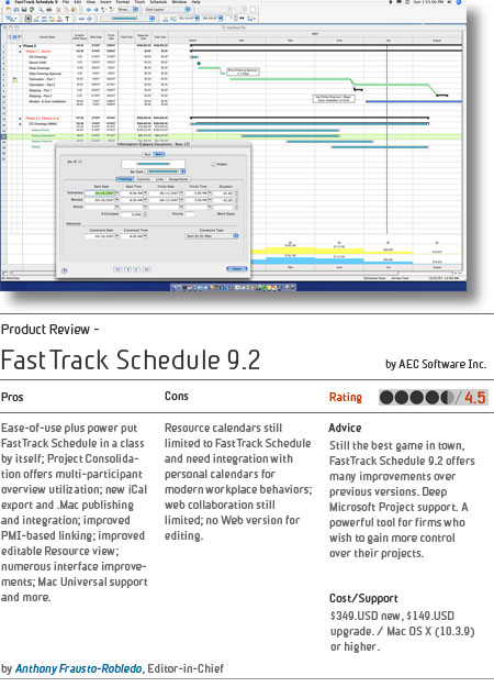 fasttrack schedule review