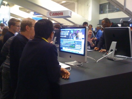 The new iLife 09 product suite included a new iMovie.