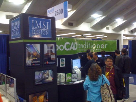 IMSI/Design' booth at Macworld Expo was very well attended.