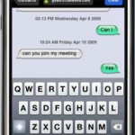 10 - FUZE on iPhone. Chatting.