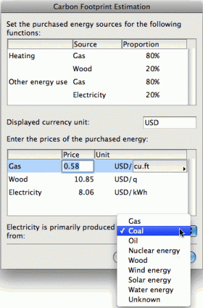 04 - Your Carbon Footprint can be calculated in EcoDesigner.