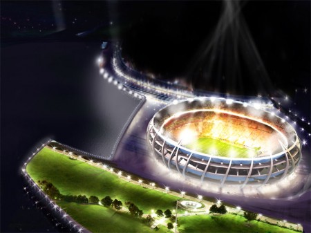 07 - This stadium was designed using the generative formal results from morphogenesis.