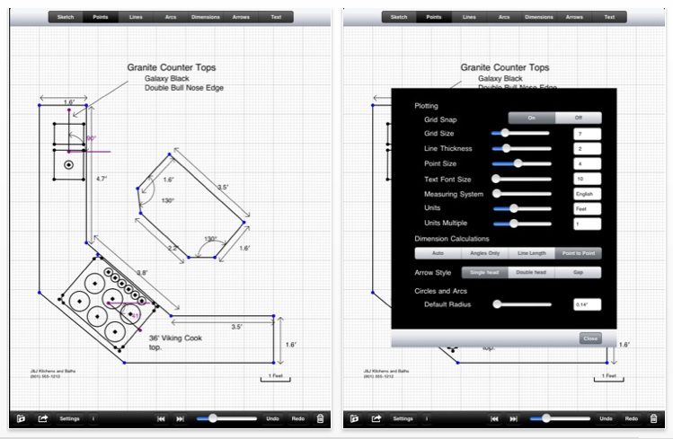 GraphPad – Engineering Design app for iPad | Architosh