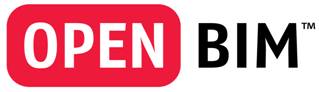 01 - The new Open BIM logo looks like this. Initiatives include the ability for a wider array of participants in Open BIM to co-brand their BIM workflow processes and philosophies towards open standards using this logo. 