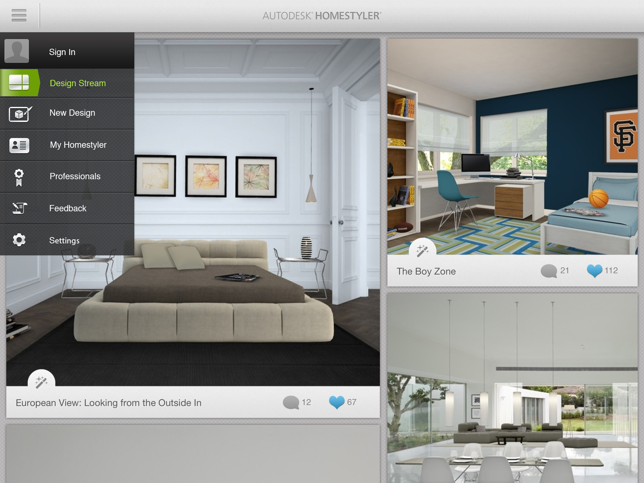 Autodesk introduces Homestyler for iPad Architosh