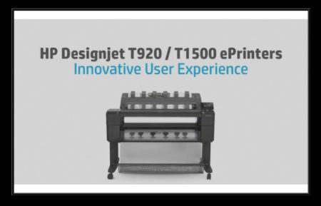 01 - HP's new T920 and T1500 are the fastest large format printers in the industry and provide many innovative new features. 