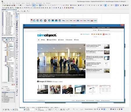 01 - BIMobject of Sweden announces new App for ArchiCAD offering the most advanced features of its BIMobject Apps. 