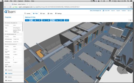 01 - Gehry Technologies' GTeam is a fully platform agnostic web-browser based collaborative BIM solution that works swiftly utilizing open standards like WebGL and other open standards. 