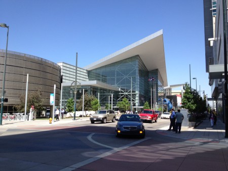 01 - The Denver convention center. 