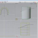 01 - The chair consist primarily of two elements, both NURBS curved based and parametrically controlled. 