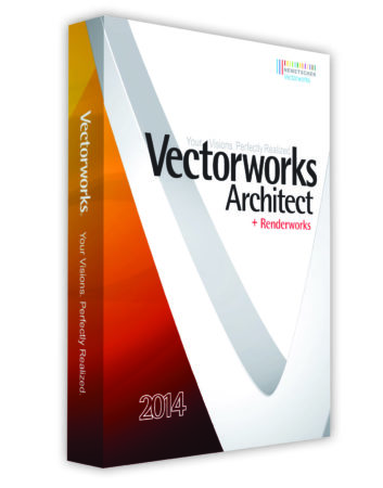01 - Vectorworks Architect 2014 with Renderworks. The latest version offers a new rewritten OpenGL render pipeline. 
