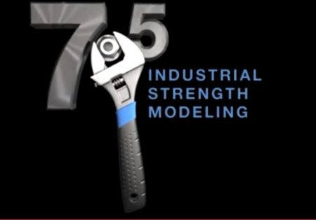 01 - Strata 3D CX 7.5 now features what Strata calls "Industrial strength modeling..." And many excellent new features. 