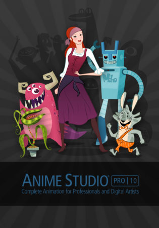 10 - Anime Studio Pro 10, this professional level tool sports all of the newest features in their entirety. 