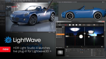 01 - HDR Light Studio 4 plugin now available for LightWave 3D. 