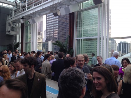 02 - Autodesk hosted the Party at the Wit Hotel in downtown Chicago on State Street within the Loop. Lively and outside on the roof well attended invite only event featured many interesting people and conversations. 
