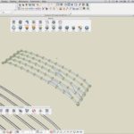 03 - formZ 8 will allow users to create serial elements like these rib forms and use the SubDs technology to add creative forms across them. 