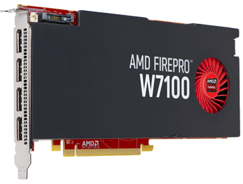 02 - AMD FirePro W7100 GPU is one of the latest pro graphics solutions for workstations. 