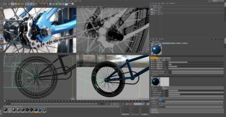 01- The new CINEMA 4D Release 16 offers a new reflectance channel update with advances that add more realism. 