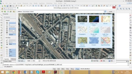 01 - Esri plugin allows the importation of Esri GIS data maps into DraftSight (also available for ARES Commander). 