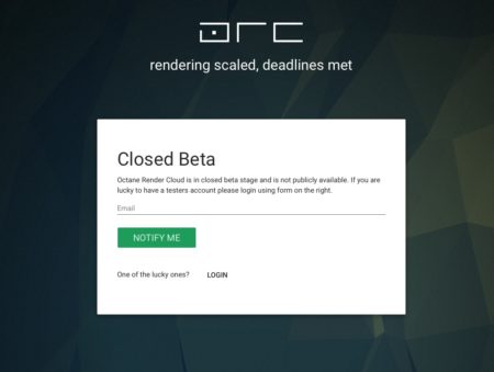 01 - OTOY's upcoming OctaneRender Cloud offers an entire DCC and rendering platform as a service, including batch offline rendering jobs. 