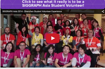 01 - SIGGRAPH Asia 2014 - Shenzhen Student Volunteer Experience
