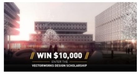 01 - Students can enter to win up to $10,000 USD in the Vectorworks Design Scholarship. 