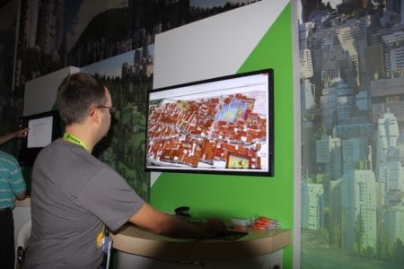 02 - ESRI was showing CityEngine at SIGGRAPH 2015. 
