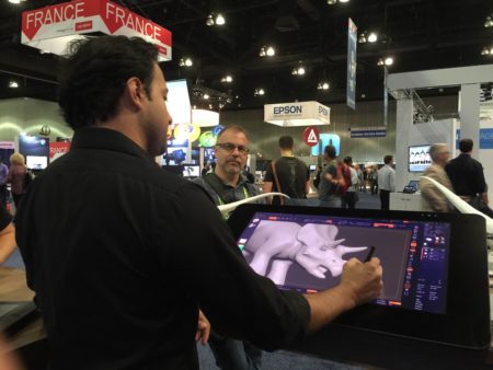 18 - The Wacom tablet show in this image is quite large...is this Rhino in Rhino? 