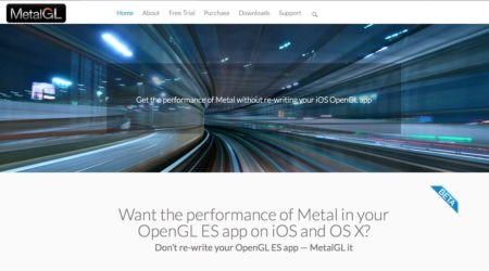 01 - The new MetalGL helps developers take advantage the new Apple Metal graphics API for apps already written around OpenGL ES iOS and OS X apps. 