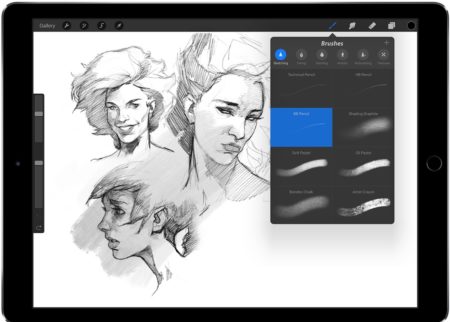 02 - Procreate helps to create beautifully realistic sketches in no time.