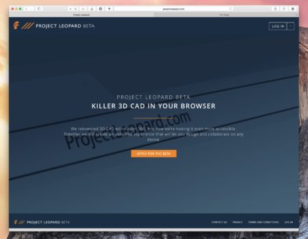 01 - Autodesk launches Project Leopard, new Fusion 360 entirely in the browser...and of course this means a modern browser on any platform--OS X especially! This is another example of Windows no longer matters in the future of the CAD industry. 