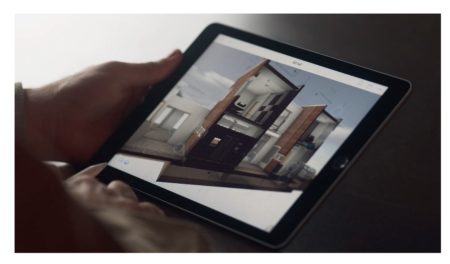 01 - Graphisoft's BIMx Pro got a major staring role in Apple's 9.7 inch iPad Pro product feature film today. 