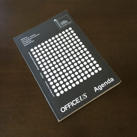01 - One of four-part series on OfficeUS, the Agenda volume, consist of a series of engaging essays on architectural practice. 