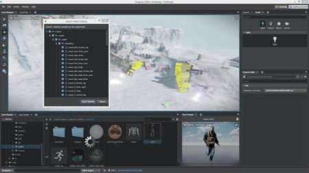 01 - A screenshot from the latest version of Autodesk Stingray, the new game engine. 