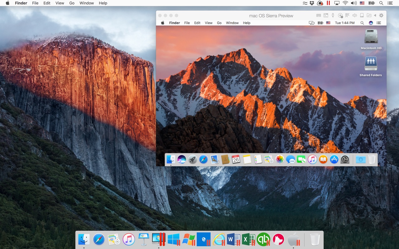 problems with parallels desktop 12 with sierra