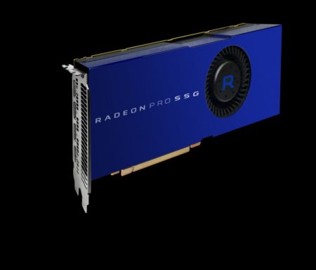 02 - AMD's new Radeon Pro SSG brings state-of-the-art solid state memory directly onboard the graphics card, offering a full terabyte of memory and thus offering dramatic performance capability versus utilization of the system RAM. 