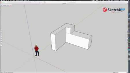 01 - The UI for my.SketchUp is different and reflects modern web app principles. Tools are split between left and right sides of the main work area. 