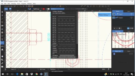 01 - ILEXSOFT's HighDesign 2017 is in beta for Windows 10. HighDesign has a rather gorgeous Apple-based user-interface reflecting its Mac-only roots. The app would stand out in the Windows CAD world. 