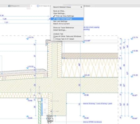 02 - View properties are now transferred from tab to tab through new menu options via riga-clicking on tabs themselves. 