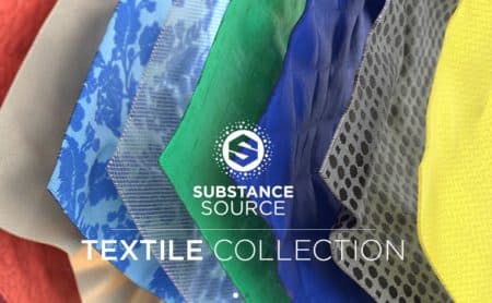 01 - Allegorithmic's Substance Source materials libraries grew with 150 new textile options. For serious pro 3D artists the richness of these textures, fully procedural, given near infinite optionality for artists and designers. 