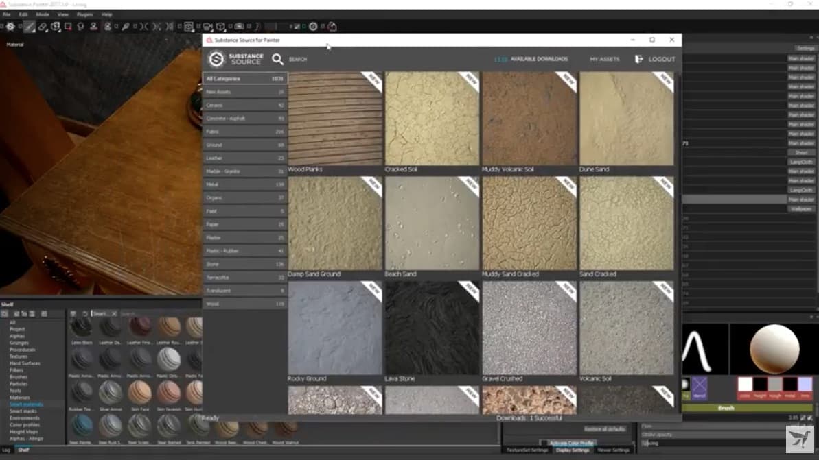 Allegorithmic Integrates In-App Access Directly Into Substance Painter ...