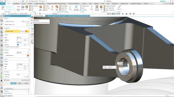 MCAD News: Siemens Announces new NX Software—Now with AI and ML