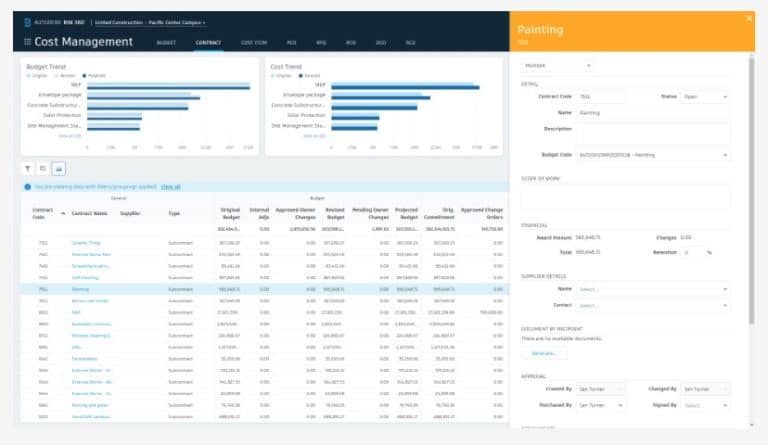 Autodesk BIM 360 Now Includes Construction Cost Management