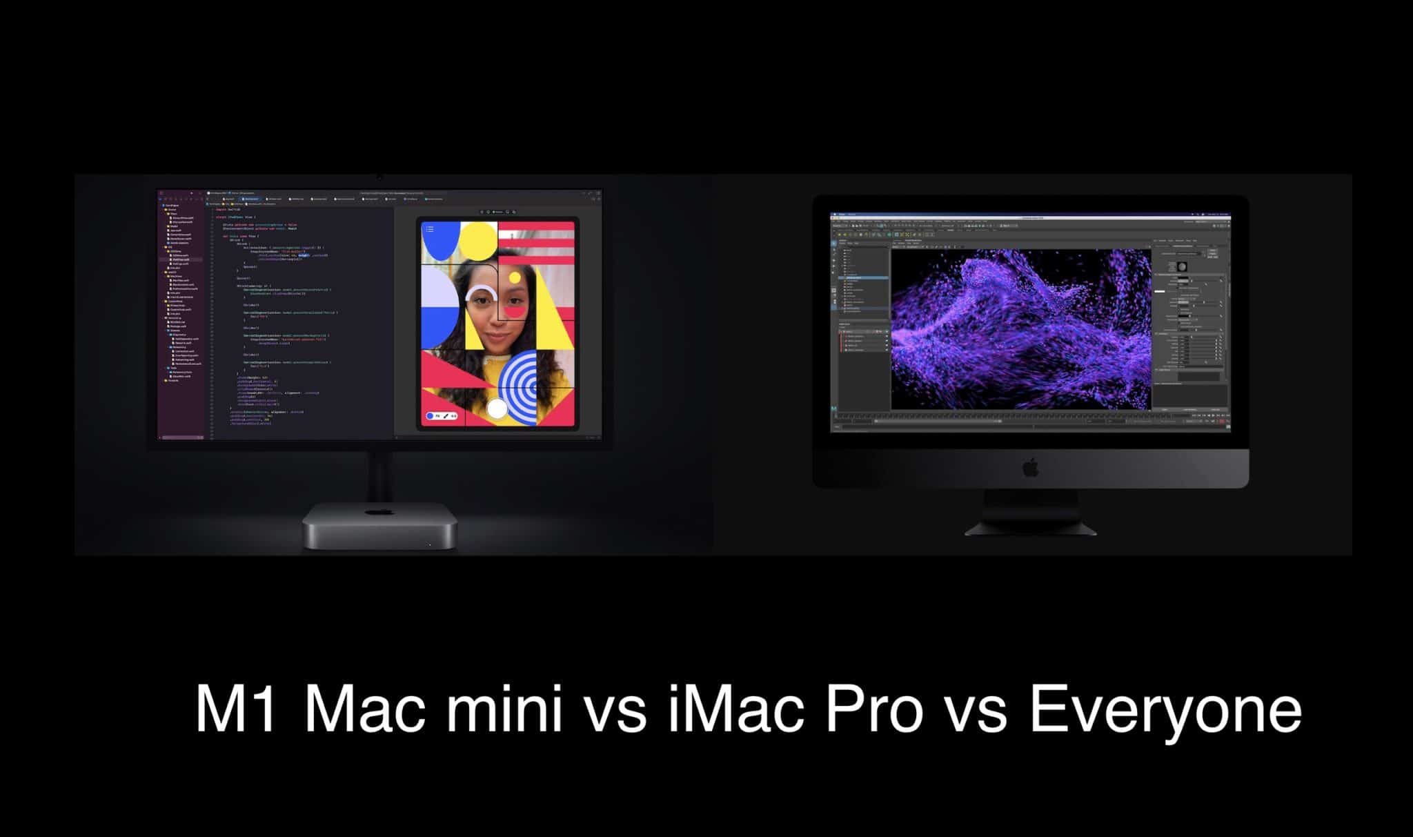 Architosh publishes M1 Mac mini vs iMac Pro Shootout - Architosh