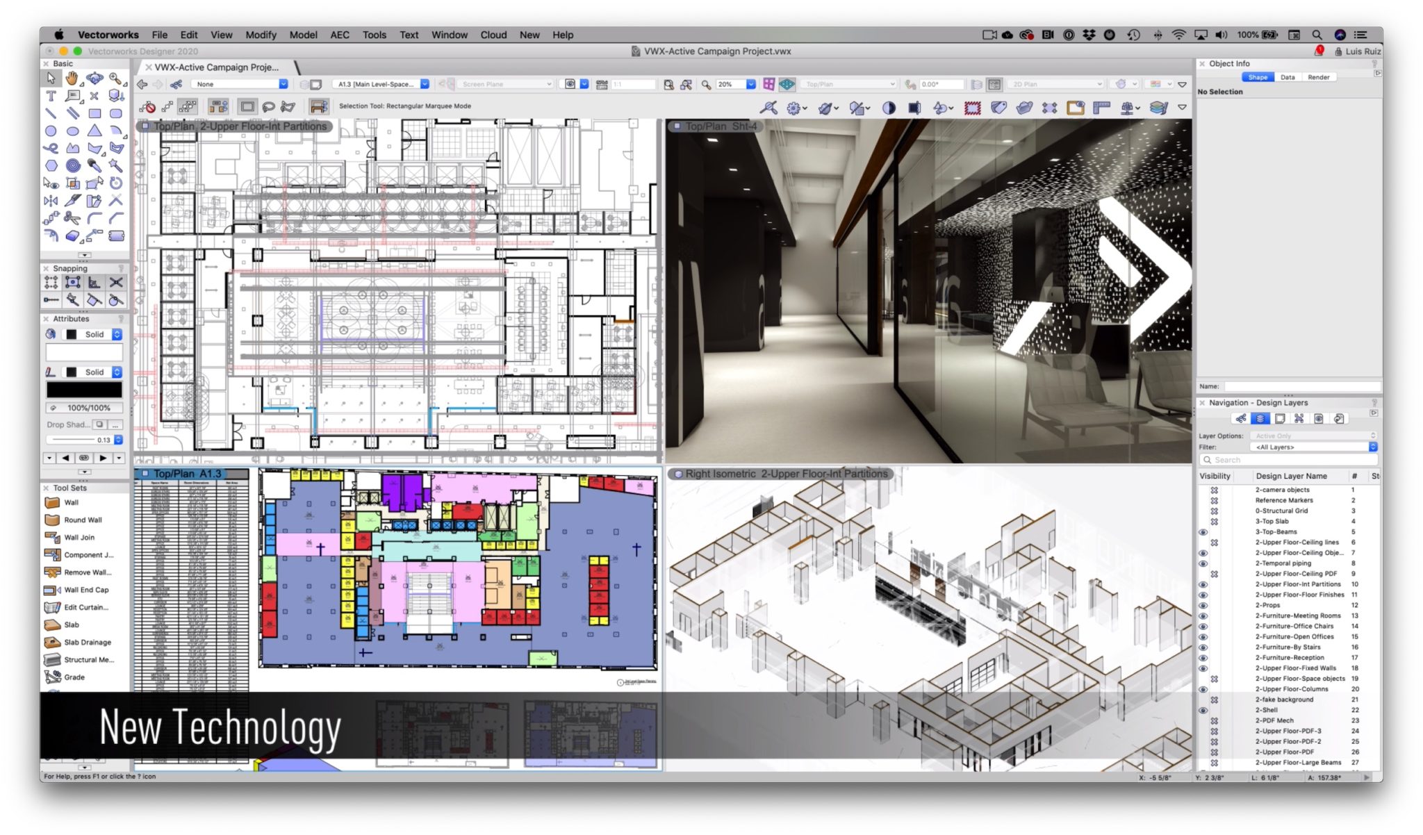 vectorworks viewports