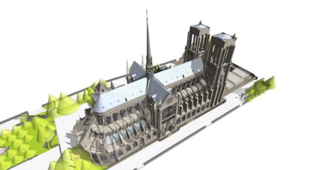Notre Dame BIM model