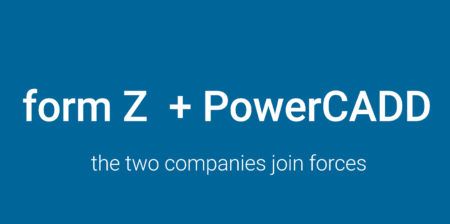 PowerCADD and formZ join forces. 