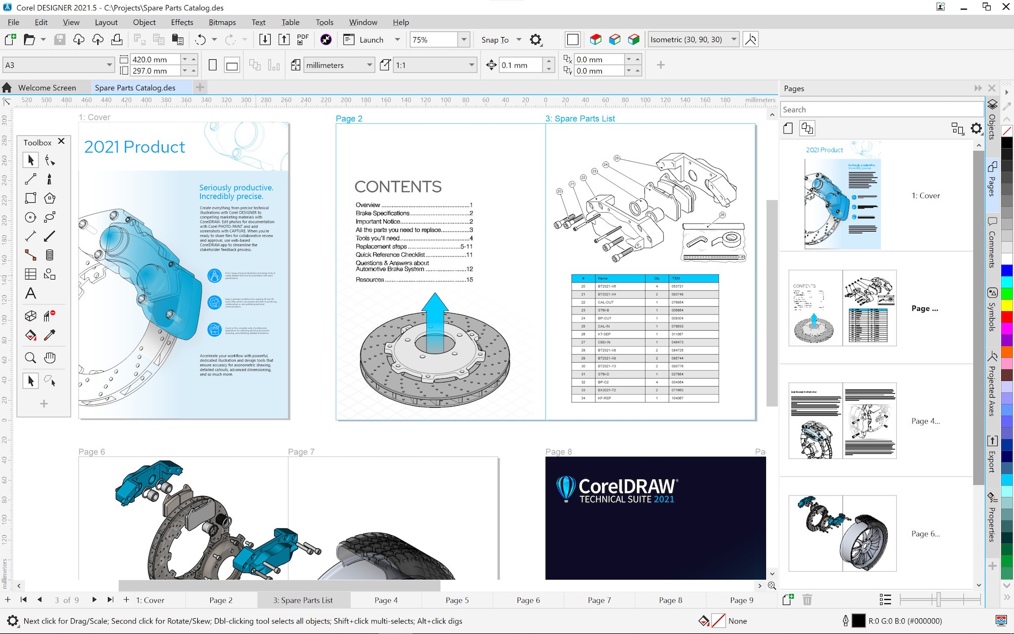 CorelDRAW Technical Suite 2021—Powerful Technical Illustration Connected to Industrial CAD