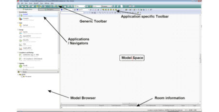 IES Virtual Environment screen description