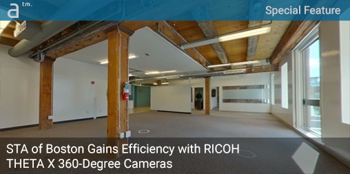 STA of Boston Gains Efficiency with RICOH THETA X 360-Degree Cameras